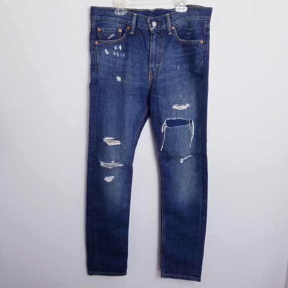 levis 510 ripped